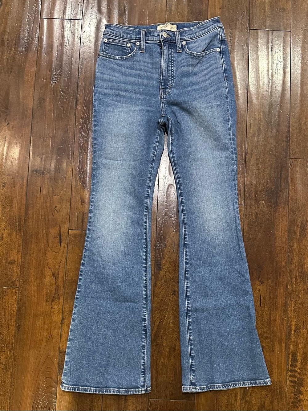 Madewell -Skinny Flare, Medium Blue